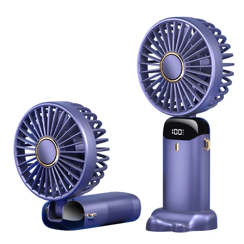 3-in-1 Portable Cooling Fan + Phone Holder