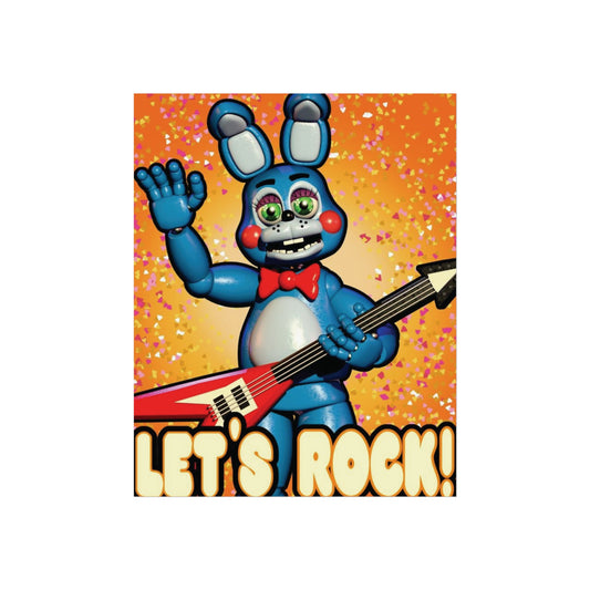 toy bonnie Let's Rock Fine Art Poster
