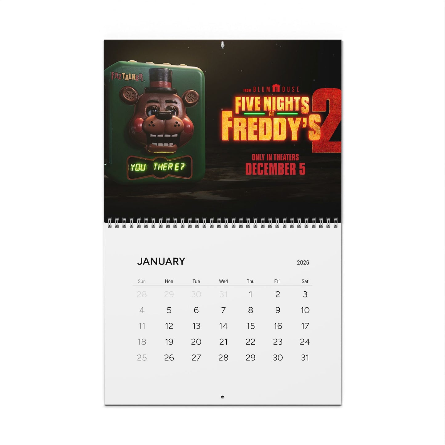 FNAF Wall Calendars (2025)