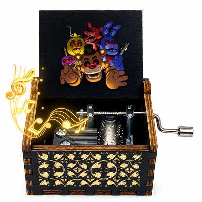 FNAF “You Are My Sunshine” Music Box – Mini Hand Crank Gift