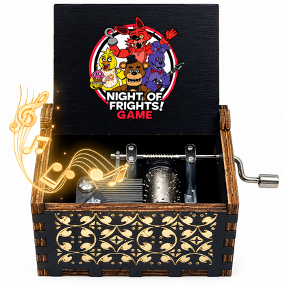 FNAF “You Are My Sunshine” Music Box – Mini Hand Crank Gift
