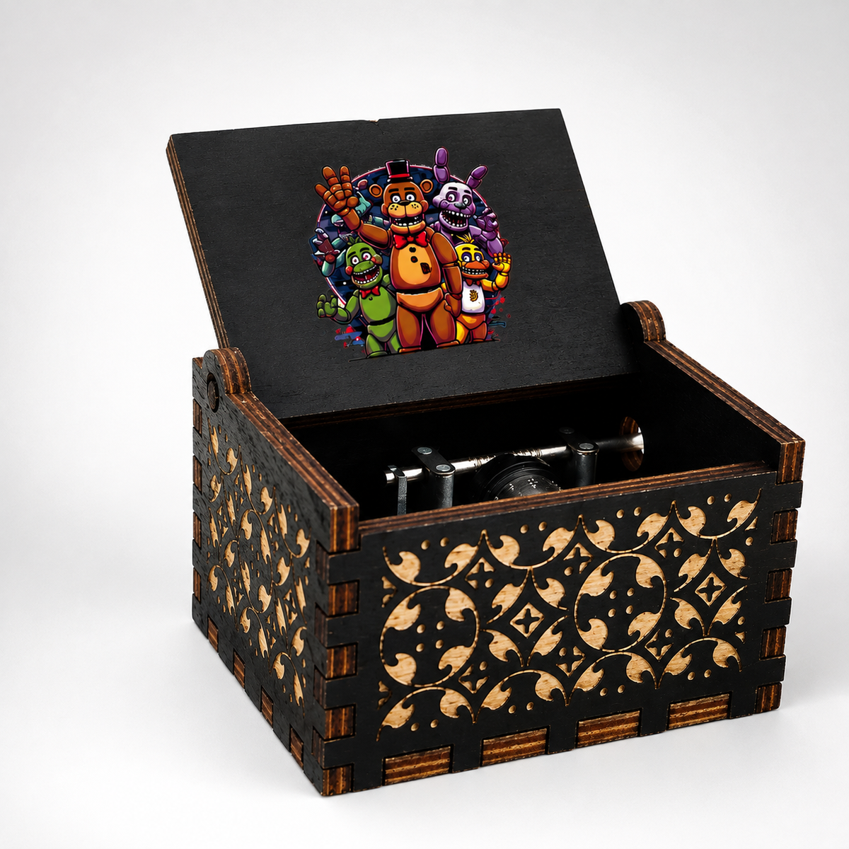 FNAF “You Are My Sunshine” Music Box – Mini Hand Crank Gift