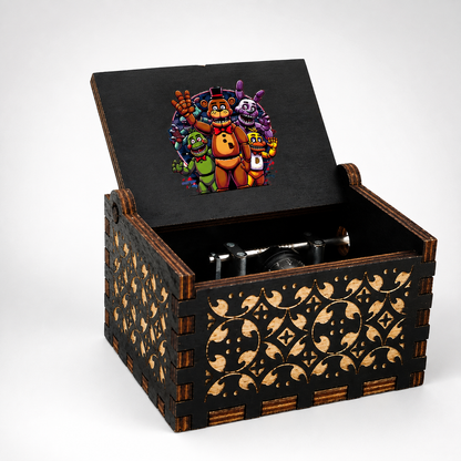 FNAF “You Are My Sunshine” Music Box – Mini Hand Crank Gift