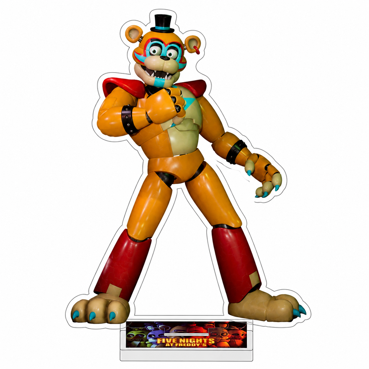 FNAF Acrylic Character Stand – Freddy, Foxy & Springtrap