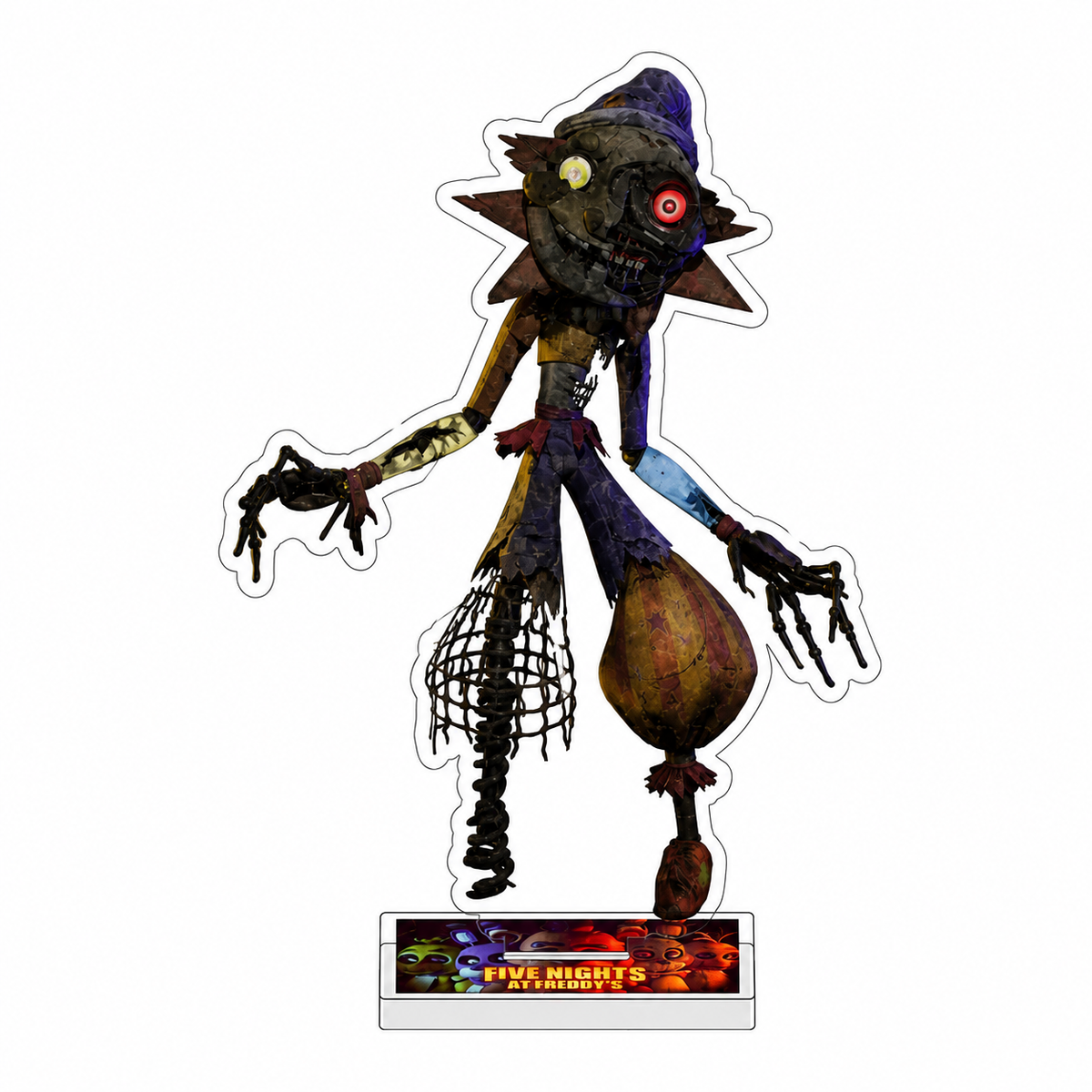 FNAF Acrylic Character Stand – Freddy, Foxy & Springtrap
