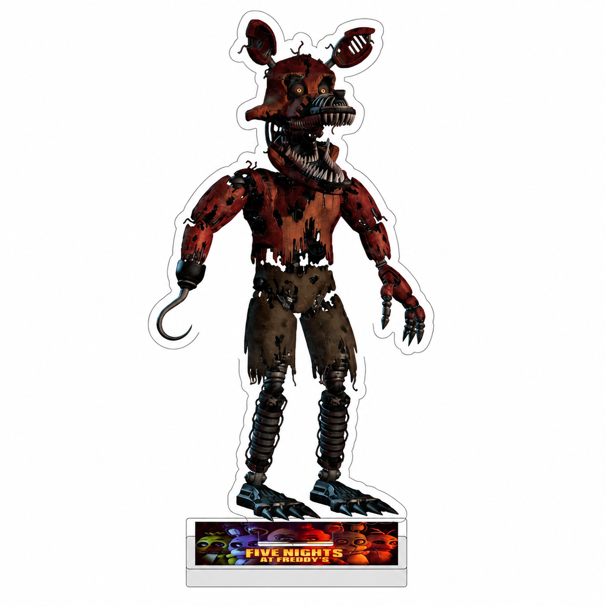 FNAF Acrylic Character Stand – Freddy, Foxy & Springtrap