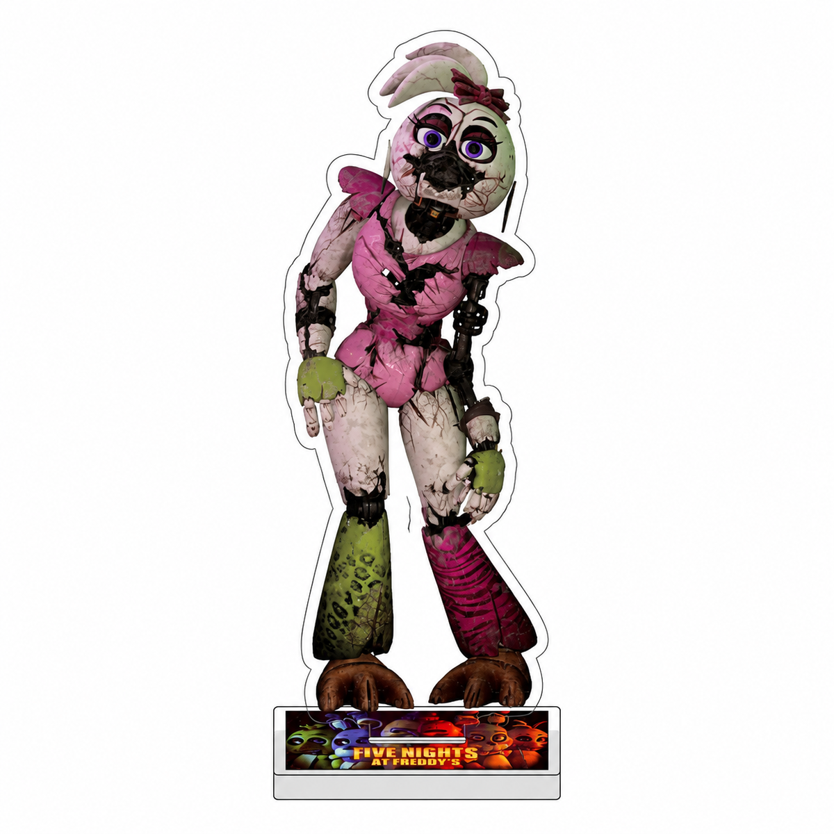 FNAF Acrylic Character Stand – Freddy, Foxy & Springtrap