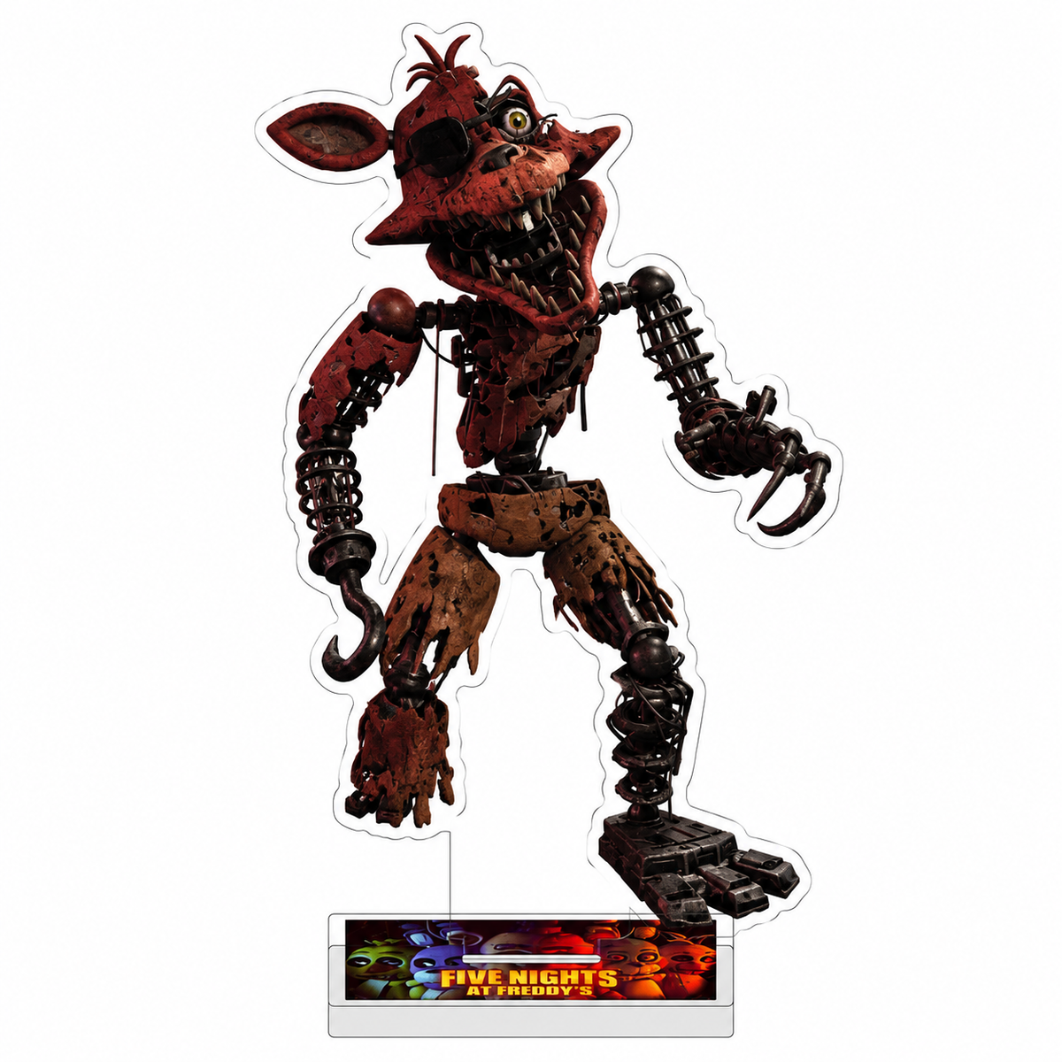 FNAF Acrylic Character Stand – Freddy, Foxy & Springtrap