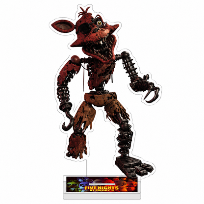 FNAF Acrylic Character Stand – Freddy, Foxy & Springtrap