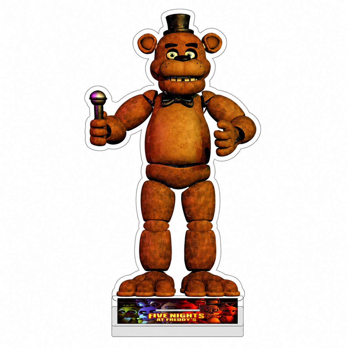 FNAF Acrylic Character Stand – Freddy, Foxy & Springtrap
