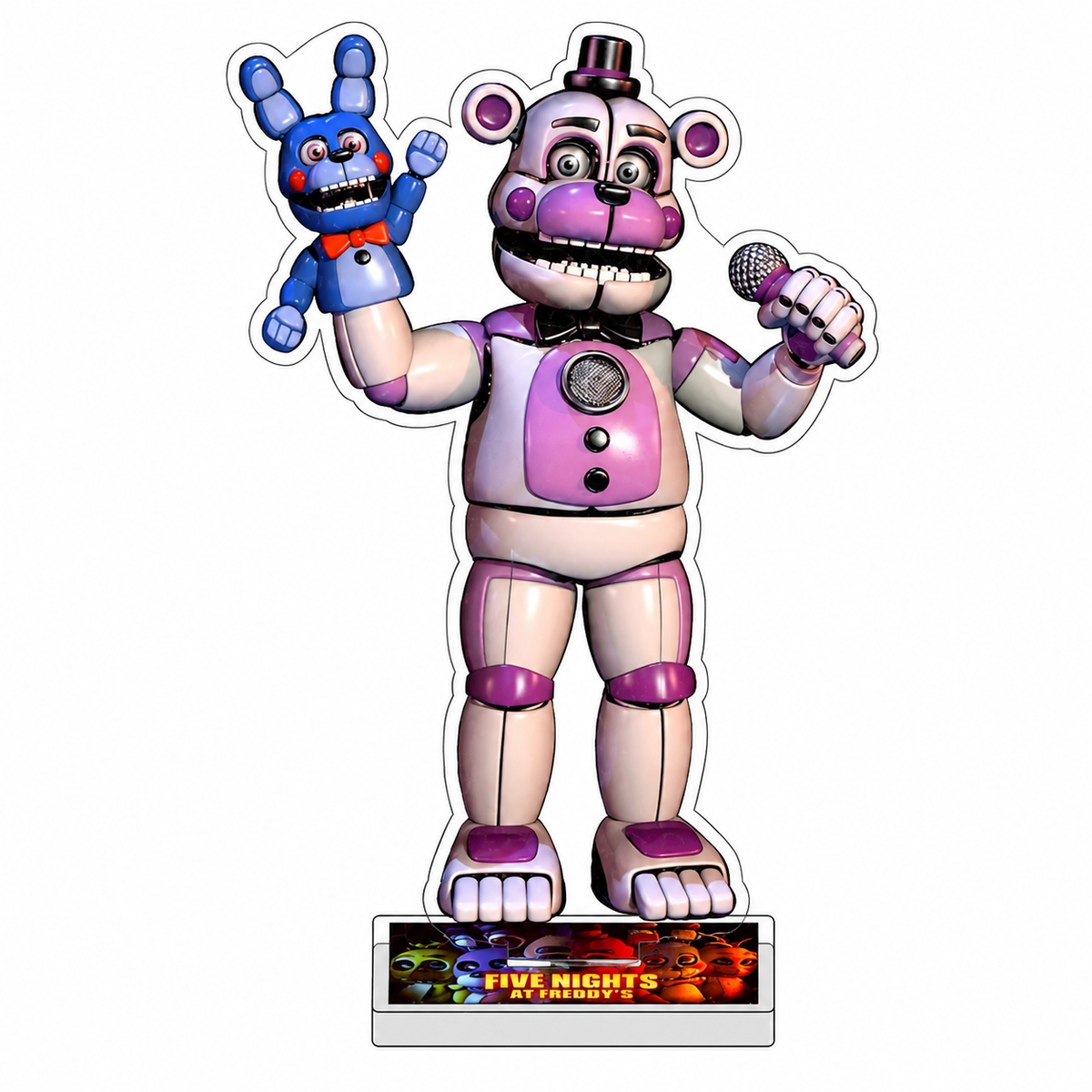 FNAF Acrylic Character Stand – Freddy, Foxy & Springtrap