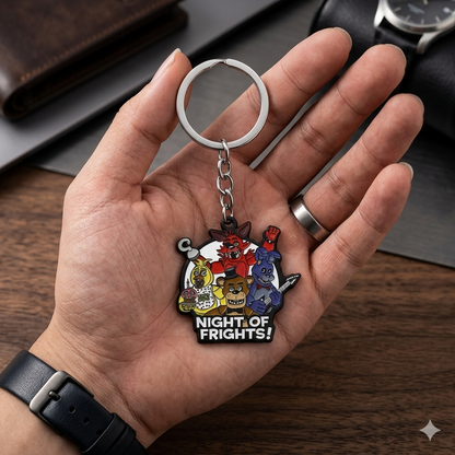 Five Nights at Freddy’s Foxy stainless steel Necklace – FNAF Character Pendant Jewellery
