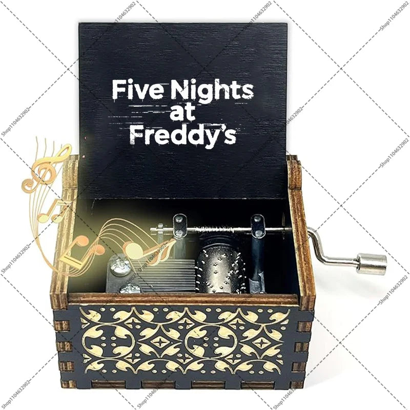 FNAF “You Are My Sunshine” Music Box – Mini Hand Crank Gift