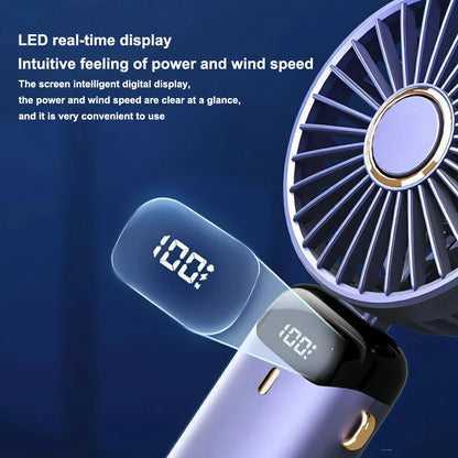 3-in-1 Portable Cooling Fan + Phone Holder
