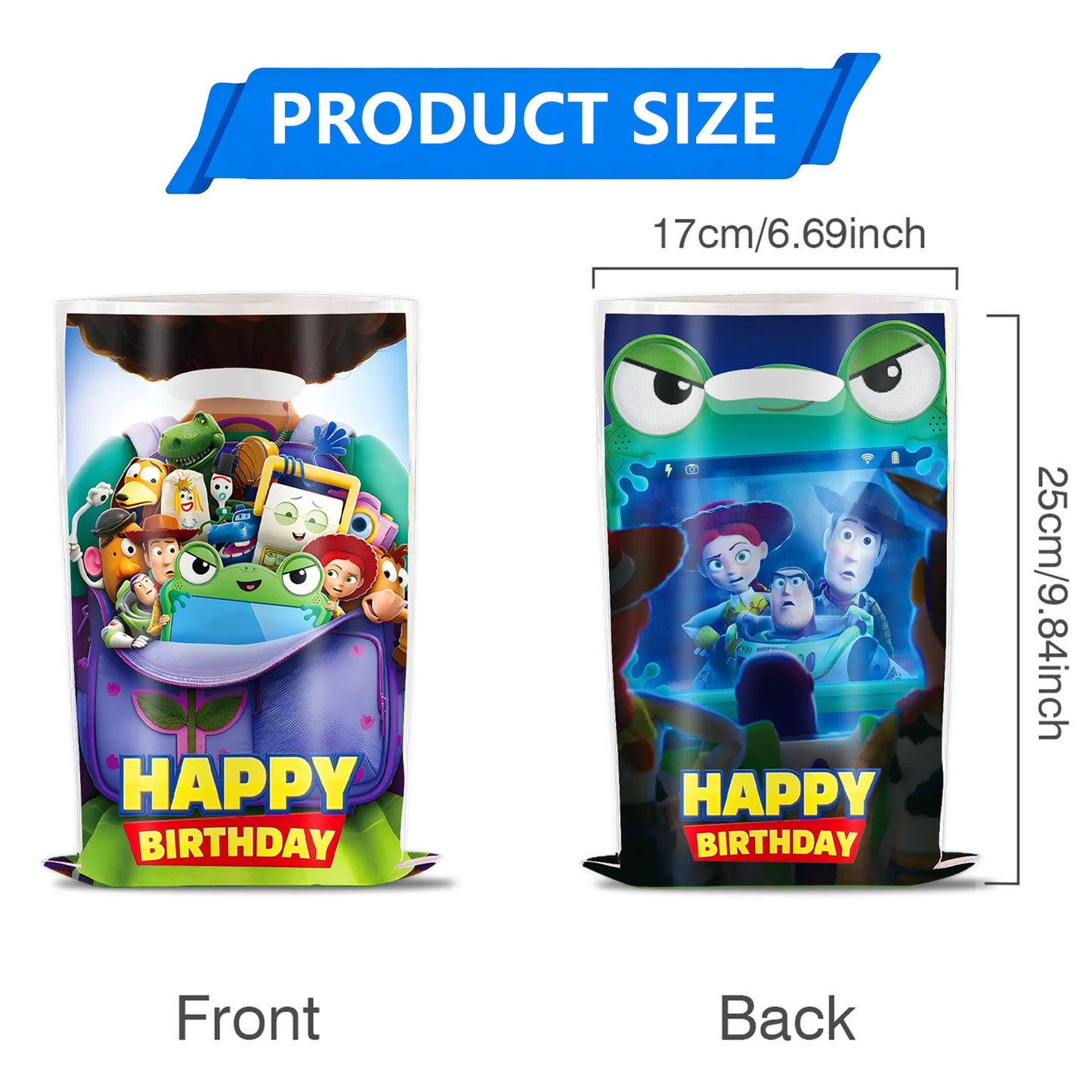 Toy Story Birthday Party Supplies Set – Balloons, Cups, Plates & Decorations