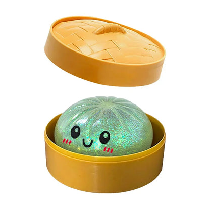 Cute Dumpling Squishy Toy – Slow Rising Stress Reliever