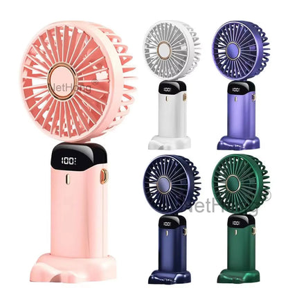 3-in-1 Portable Cooling Fan + Phone Holder
