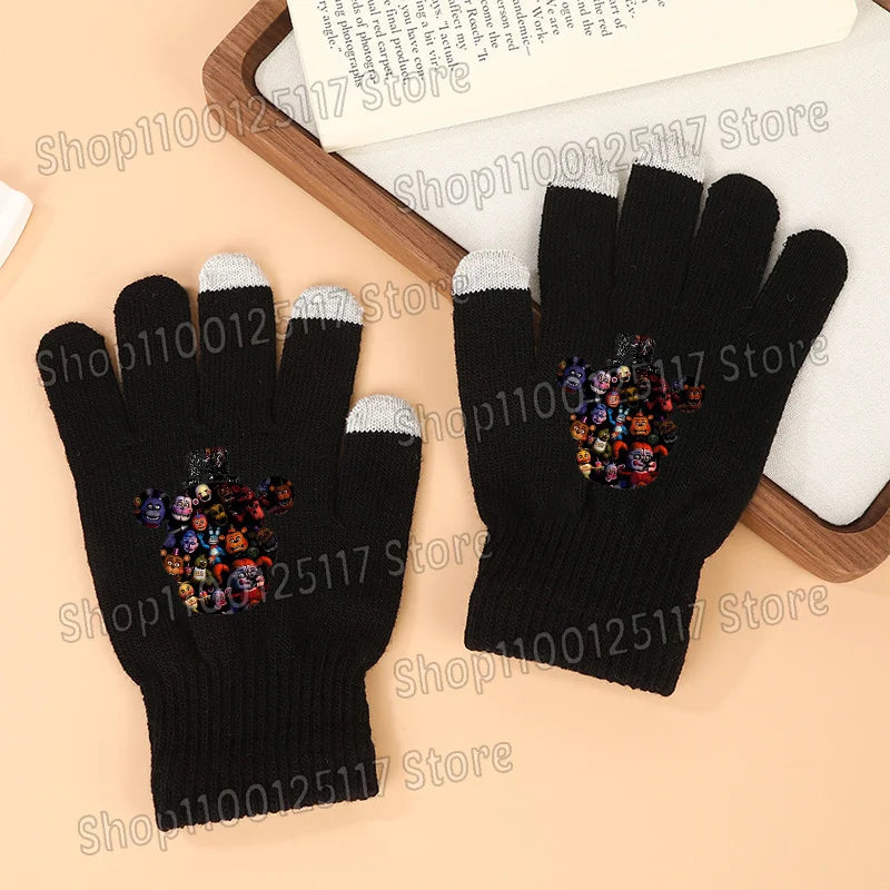 Fnafs Winter Gloves Men Boys Five Nights Freddy's Touch Screen