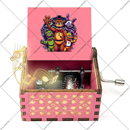FNAF “You Are My Sunshine” Music Box – Mini Hand Crank Gift