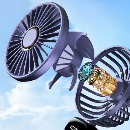 3-in-1 Portable Cooling Fan + Phone Holder