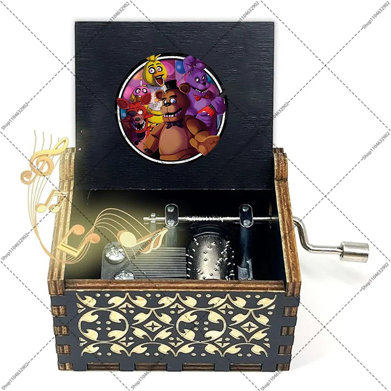 FNAF “You Are My Sunshine” Music Box – Mini Hand Crank Gift