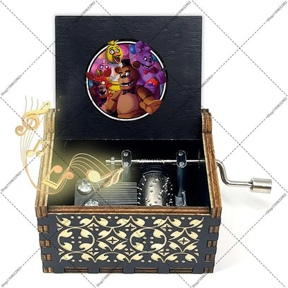 FNAF “You Are My Sunshine” Music Box – Mini Hand Crank Gift