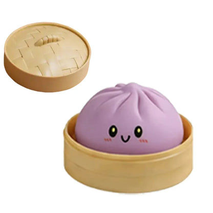 Cute Dumpling Squishy Toy – Slow Rising Stress Reliever