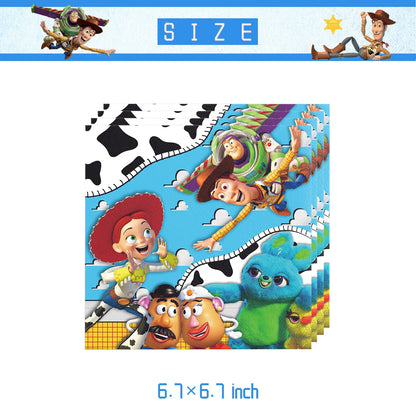 Toy Story Kids Birthday Party Supplies Set – Cups, Plates, Balloons & Decorations 🎉