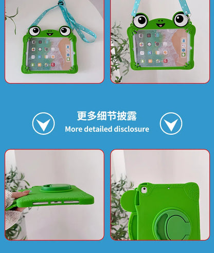 Toy Story 5 Lilypad iPad Case – Soft Silicone Shockproof Cover