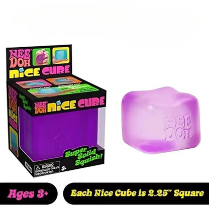 NeeDoh Nice Cube Stress Ball – Sensory Fidget Toy