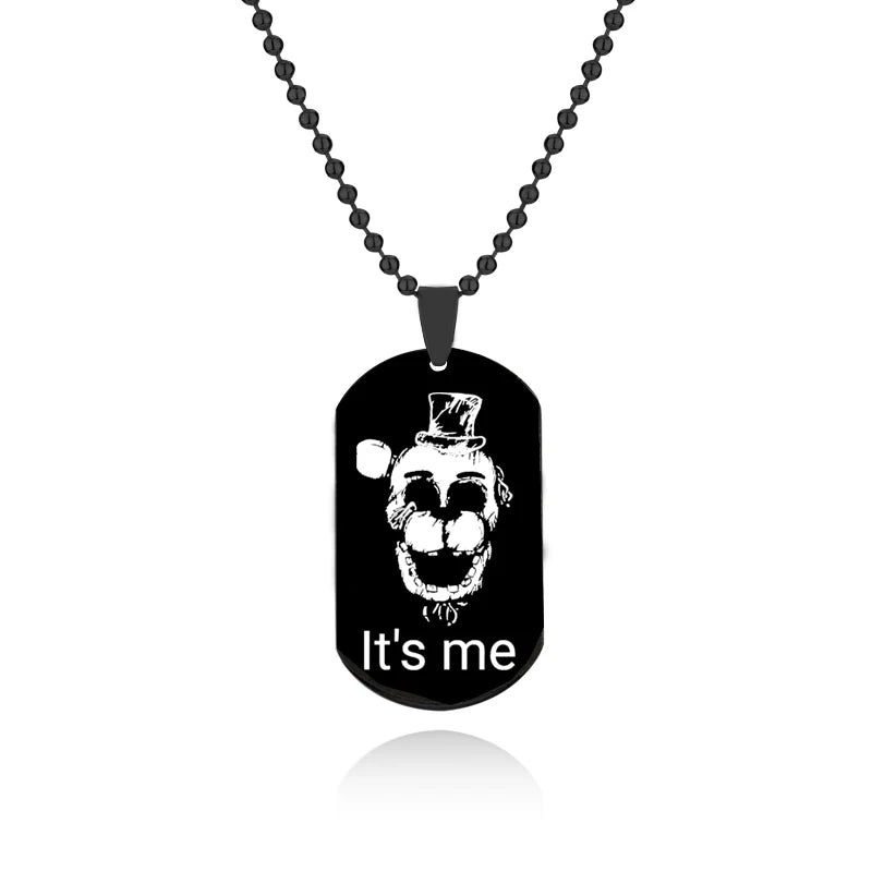 Five Nights at Freddy’s Freddy, Foxy & Bonnie Stainless Steel Necklace