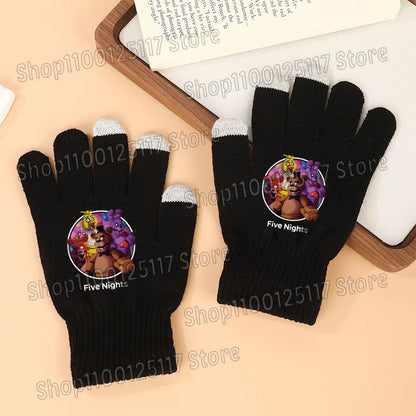 Fnafs Winter Gloves Men Boys Five Nights Freddy's Touch Screen