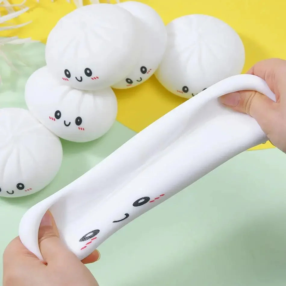Cute Dumpling Squishy Toy – Slow Rising Stress Reliever