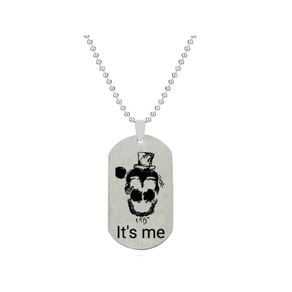 Five Nights at Freddy’s Freddy, Foxy & Bonnie Stainless Steel Necklace