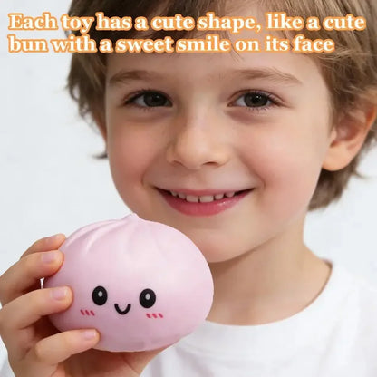 Cute Dumpling Squishy Toy – Slow Rising Stress Reliever