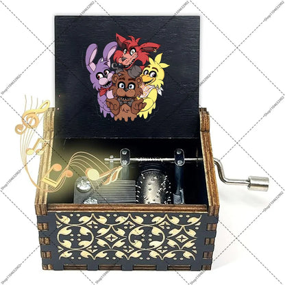 FNAF “You Are My Sunshine” Music Box – Mini Hand Crank Gift