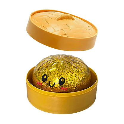 Cute Dumpling Squishy Toy – Slow Rising Stress Reliever