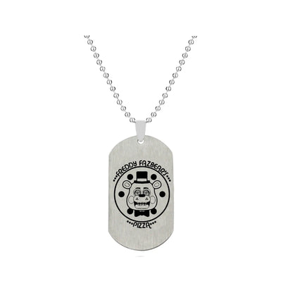 Five Nights at Freddy’s Freddy, Foxy & Bonnie Stainless Steel Necklace