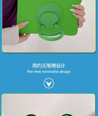 Toy Story 5 Lilypad iPad Case – Soft Silicone Shockproof Cover