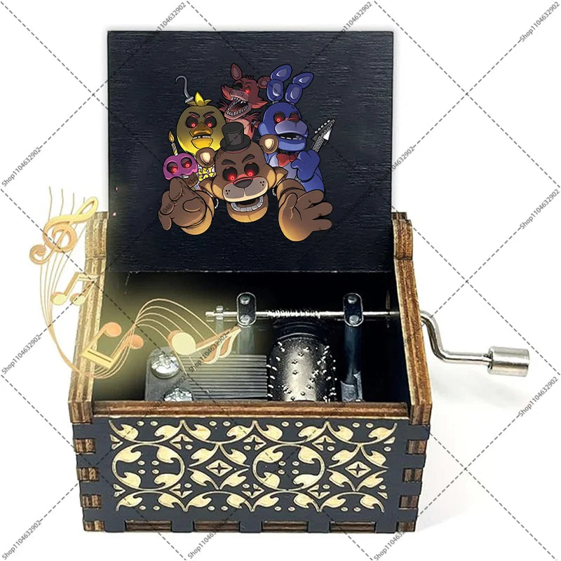 FNAF “You Are My Sunshine” Music Box – Mini Hand Crank Gift