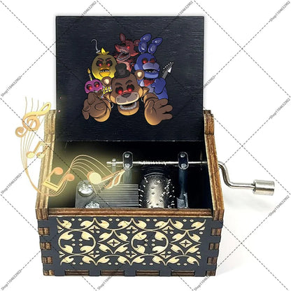 FNAF “You Are My Sunshine” Music Box – Mini Hand Crank Gift