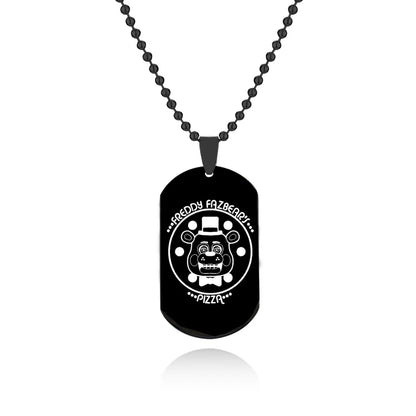 Five Nights at Freddy’s Freddy, Foxy & Bonnie Stainless Steel Necklace