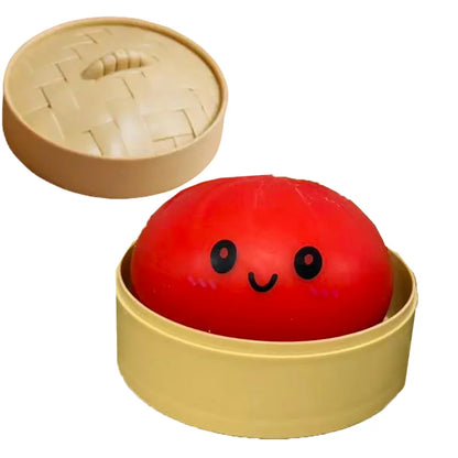 Cute Dumpling Squishy Toy – Slow Rising Stress Reliever