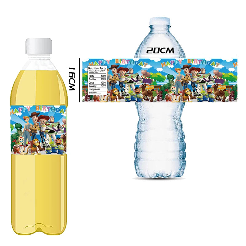 Toy Story Kids Birthday Party Supplies Set – Cups, Plates, Balloons & Decorations 🎉