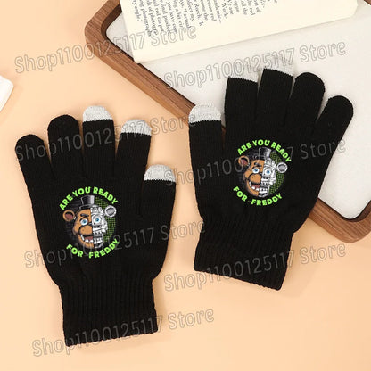 Fnafs Winter Gloves Men Boys Five Nights Freddy's Touch Screen