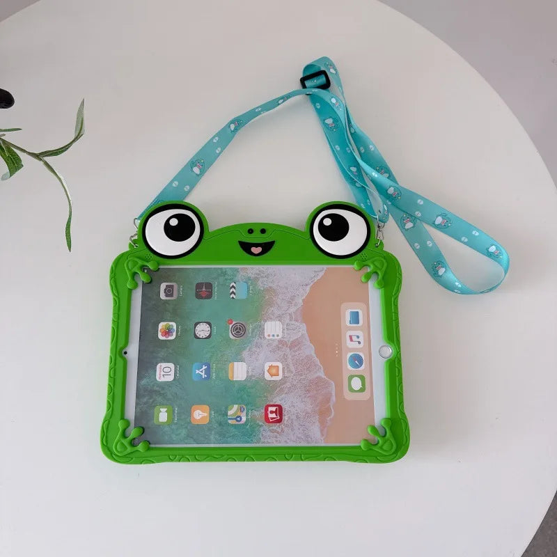 Toy Story 5 Lilypad iPad Case – Soft Silicone Shockproof Cover