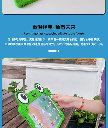 Toy Story 5 Lilypad iPad Case – Soft Silicone Shockproof Cover