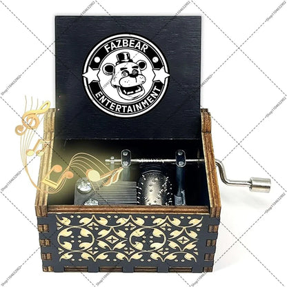 FNAF “You Are My Sunshine” Music Box – Mini Hand Crank Gift