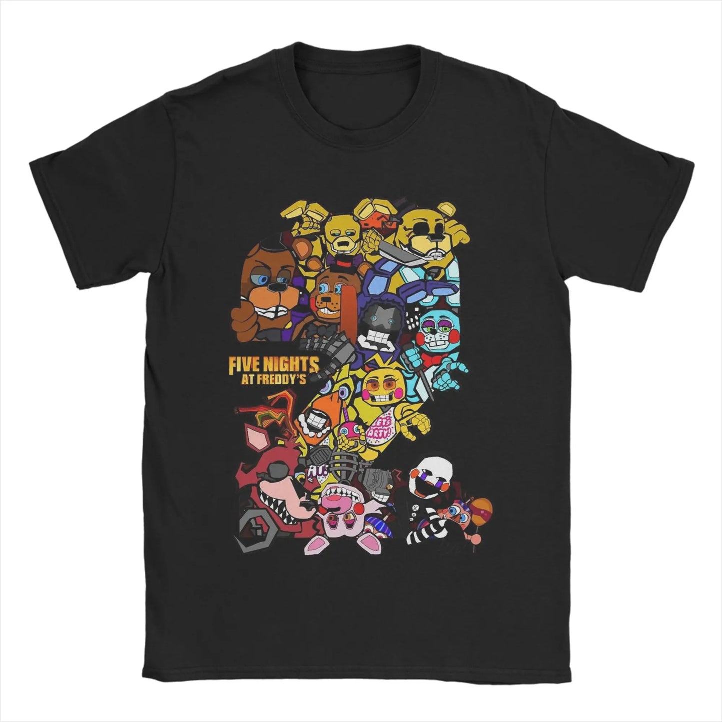 five nights At Freddy's 2 movie T-shirt Gift Idea Clothing