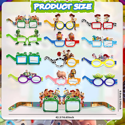 Toy Story Birthday Party Supplies Set – Balloons, Cups, Plates & Decorations